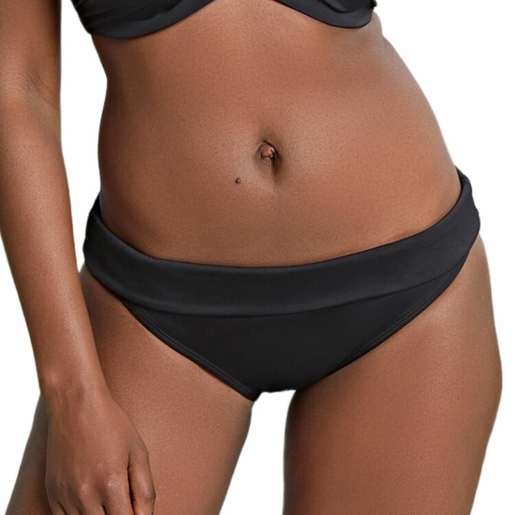 SW1307BLK Plavky spodní díl PANACHE SWIM ANYA RIVA FOLD PANT BLACK