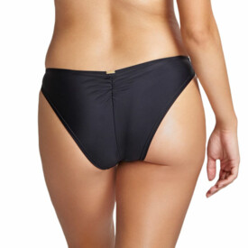 SW1317BLK Plavky spodní díl PANACHE SWIM ANYA RIVA BRAZILIAN PANT BLACK