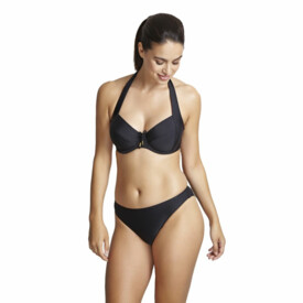 SW1317BLK Plavky spodní díl PANACHE SWIM ANYA RIVA BRAZILIAN PANT BLACK