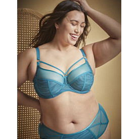 SC9695TAL Podprsenka SCULPTRESSE DIONNE FULLCUP BRA TEAL ANIMAL