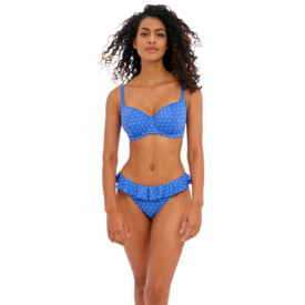 AS7231AZE Plavky vrchní díl FREYA SWIM JEWEL COVE SWEETHEARTH BIKINY TOP AZURE