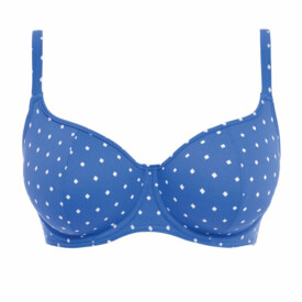 AS7231AZE Plavky vrchní díl FREYA SWIM JEWEL COVE SWEETHEARTH BIKINY TOP AZURE