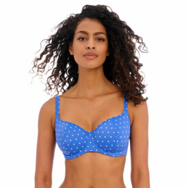 AS7231AZE Plavky vrchní díl FREYA SWIM JEWEL COVE SWEETHEARTH BIKINY TOP AZURE