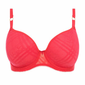 AA401431CRD Podprsenka FREYA FATALE UW MOULDED PLUNGE T-SHIRT BRA CHILLI RED