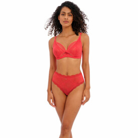 AA401452CRD Kalhotky FREYA FATALE HIGH WAIST BRIEF CHILLY RED