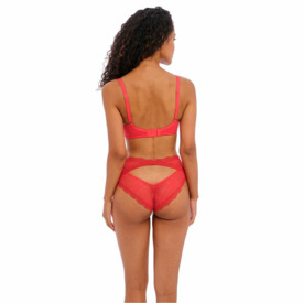 AA401452CRD Kalhotky FREYA FATALE HIGH WAIST BRIEF CHILLY RED