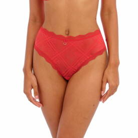 AA401452CRD Kalhotky FREYA FATALE HIGH WAIST BRIEF CHILLY RED