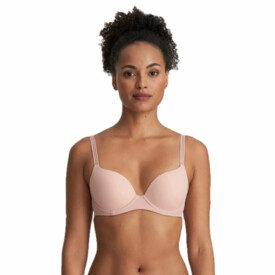 MJ0122096PWD Podprsenka MARIE JO LOUIE L'AVENTURE PADDED HEARTH SHAPE BRA POWDER ROSE