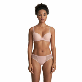 MJ0122096PWD Podprsenka MARIE JO LOUIE L'AVENTURE PADDED HEARTH SHAPE BRA POWDER ROSE