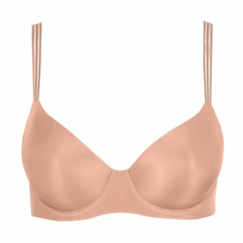 MJ0122096PWD Podprsenka MARIE JO LOUIE L'AVENTURE PADDED HEARTH SHAPE BRA POWDER ROSE