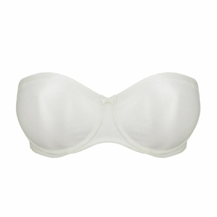 PD0161331NAT Podprsenka PRIMADONNA SATIN STRAPLESS NON PADDED NATURAL