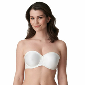 PD0161331NAT Podprsenka PRIMADONNA SATIN STRAPLESS NON PADDED NATURAL