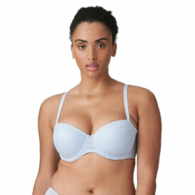 PD0242032PBU Podprsenka PRIMADONNA TWIST LUMIO PADDED BALCONY BRA PALE BLUE