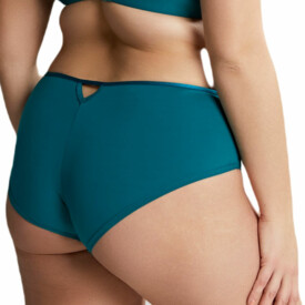 SC9694TAL Kalhotky SCULPTRESSE DIONNE MIDI BRIEF TEAL ANIMAL