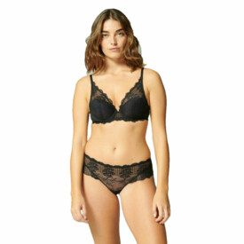 SP12Z347015BLK Podprsenka SIMONE PÉRÈLE REVE TRIANGLE PUSH UP BRA BLACK