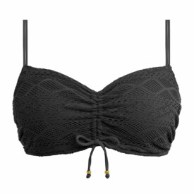 AS4000BLK Plavky vrchní díl FREYA SUNDANCE UW BRALETTE BIKINI TOP BLACK