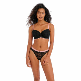 AA5453BLK Podprsenka FREYA OFFBEAT UW PADDED HALFCUP BRA BLACK