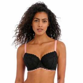 AA5453BLK Podprsenka FREYA OFFBEAT UW PADDED HALFCUP BRA BLACK