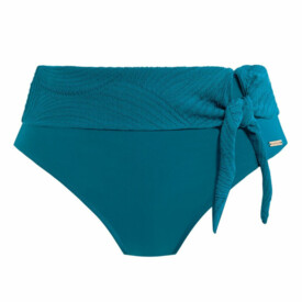 FS6497PEO Plavky spodní díl FANTASIE OTTAWA HIGH WAIST BIKINI BRIEF PETROL
