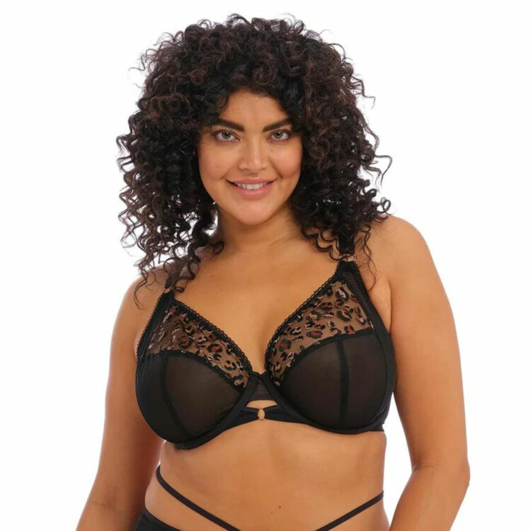 EL301335BLK Podprsenka ELOMI NAMRAH UW BANDLESS PLUNGE BLACK