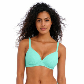 AS203802FRN Plavky vrchní díl FREYA SWIM IBIZA WAVES UW PLUNGE BIKINI TOP FROZEN