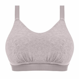 EL301417GYL Podprsenka ELOMI DOWNTIME NON WIRED BRALETTE GREY MARL