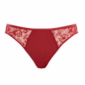 PA10642RUY Kalhotky PANACHE YASMIN BRAZILIAN BRIEF RUBY