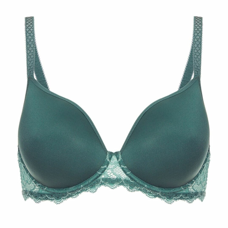 SP12A316651BGN Podprsenka SIMONE PÉRÈLE CARESSE 3D SPACER SHAPED UNDERWIRED BRA BOREAL GREEN