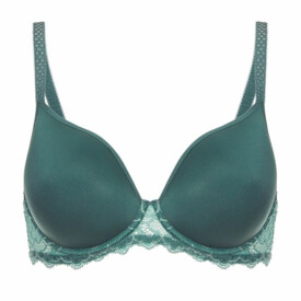 SP12A316651BGN Podprsenka SIMONE PÉRÈLE CARESSE 3D SPACER SHAPED UNDERWIRED BRA BOREAL GREEN