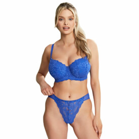 CL10191COT Podprsenka CLEO JORJA PADDED BALCONNET BRA COBALT