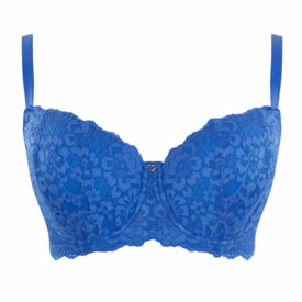 CL10191COT Podprsenka CLEO JORJA PADDED BALCONNET BRA COBALT