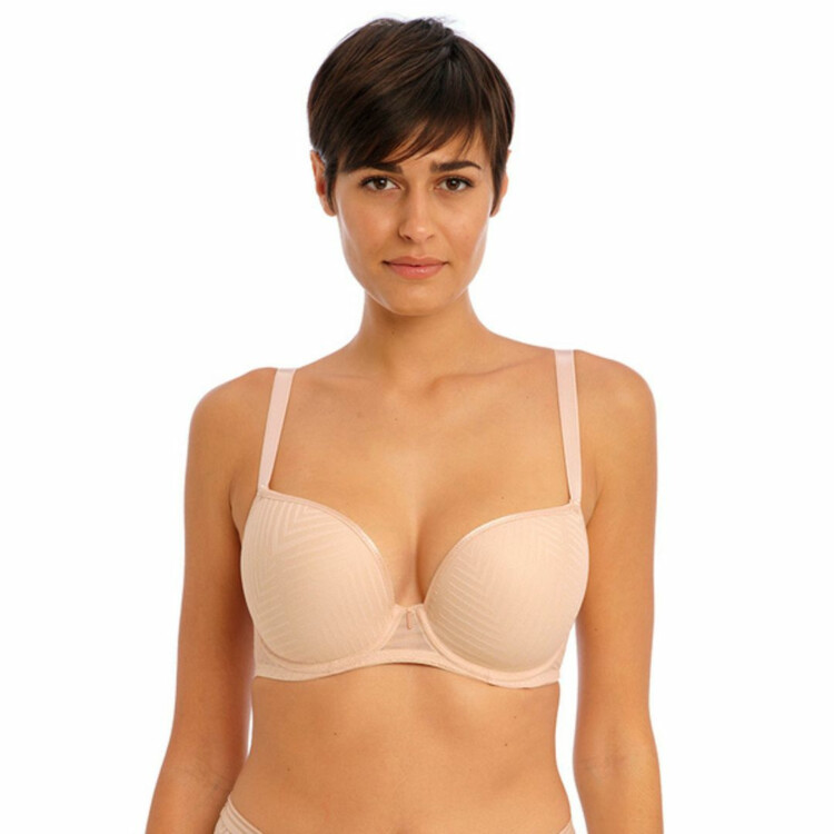 AA401131NAE Podprsenka FREYA TAILORED UW MOULDED PLUNGE T-SHIRT NATURAL BEIGE