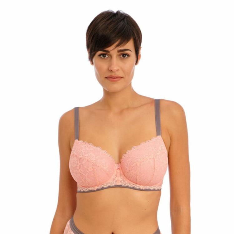 AA5453ROP Podprsenka FREYA OFFBEAT UW PADDED HALFCUP BRA ROSEHIP