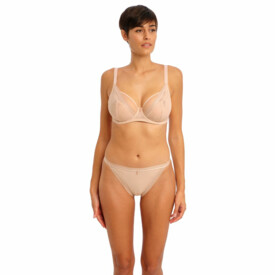 AA401121NAE Podprsenka FREYA TAILORED UW HIGH APEX PLUNGE BRA NATUARL BEIGE