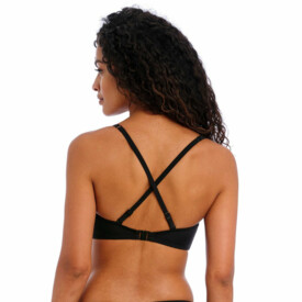 AS7239PLK Plavky vrchní díl FREYA SWIM JEWEL COVE UW BRALETTE BIKINI TOP PLAIN BLACK