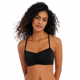 AS7239PLK Plavky vrchní díl FREYA SWIM JEWEL COVE UW BRALETTE BIKINI TOP PLAIN BLACK