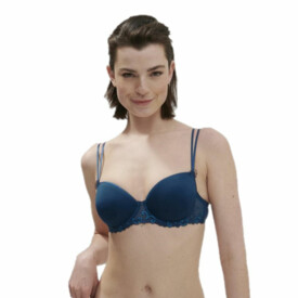 SP12X343595PBE Podprsenka SIMONE PÉRÈLE DELICE 3D SPACER MOULDED PADDED BRA PRESTIGE BLUE