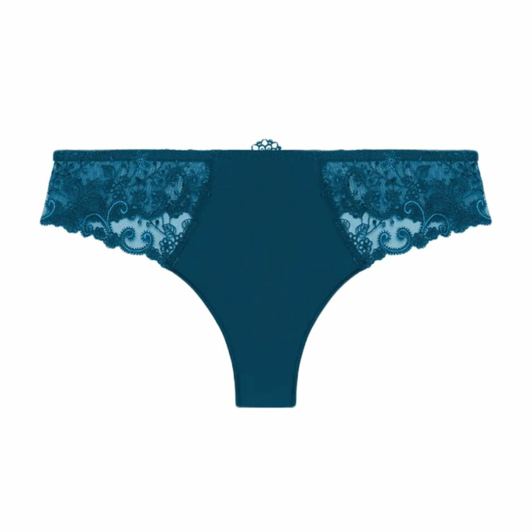 SP12X700595PBE Kalhotky SIMONE PÉRÈLE DELICE THONG PRESTIGE BLUE