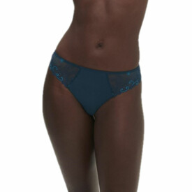 SP12X700595PBE Kalhotky SIMONE PÉRÈLE DELICE THONG PRESTIGE BLUE