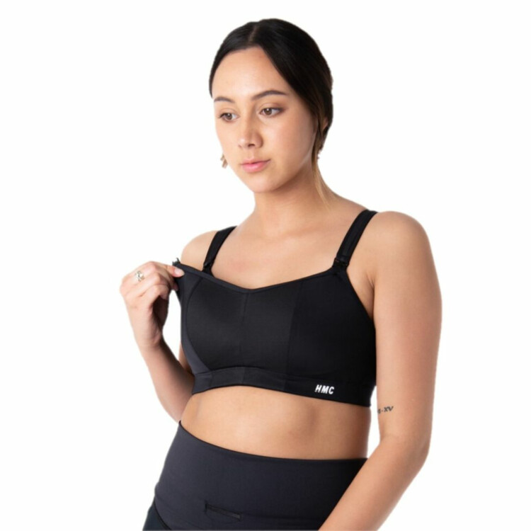 HMZSPBBLK Podprsenka HOTMILK ZEN WIREFREE SPORTS BRA BLACK