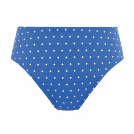 AS7236AZE Plavky spodní díl FREYA SWIM JEWEL COVE HIGH WAIST BRIEF BIKINY AZURE