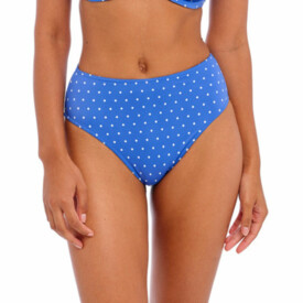 AS7236AZE Plavky spodní díl FREYA SWIM JEWEL COVE HIGH WAIST BRIEF BIKINY AZURE