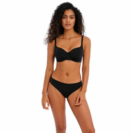 AS7231PLK Plavky vrchní díl FREYA SWIM JEWEL COVE SWEETHEARTH BIKINY TOP PLAIN BLACK