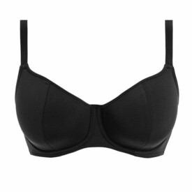 AS7231PLK Plavky vrchní díl FREYA SWIM JEWEL COVE SWEETHEARTH BIKINY TOP PLAIN BLACK