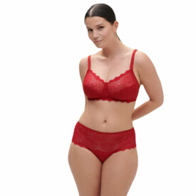 SP12A630435TRD Kalhotky SIMONE PÉRÈLE CARESSE SHORTY TANGO RED