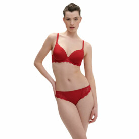 SP12A710435TRD Kalhotky SIMONE PÉRÈLE CARESSE TANGA TANGO RED