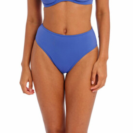 AS7236PLE Plavky spodní díl FREYA SWIM JEWEL COVE HIGH WAIST BIKINI BRIEF PLAIN AZURE