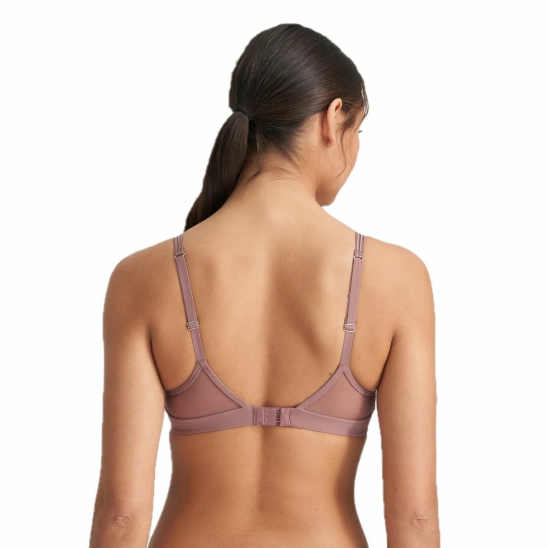 Marie Jo LOUIE Satin Taupe full cup bra wireless