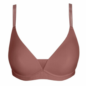 MJ0122094SAT Podprsenka MARIE JO LOUIE FULL CUP WIRELESS SATIN TAUPE