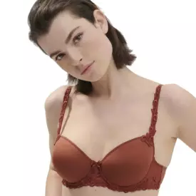 SP131343778CBN Podprsenka SIMONE PÉRÈLE ANDORA 3D SPACER MOULDED PADDED BRA CANYON BROWN